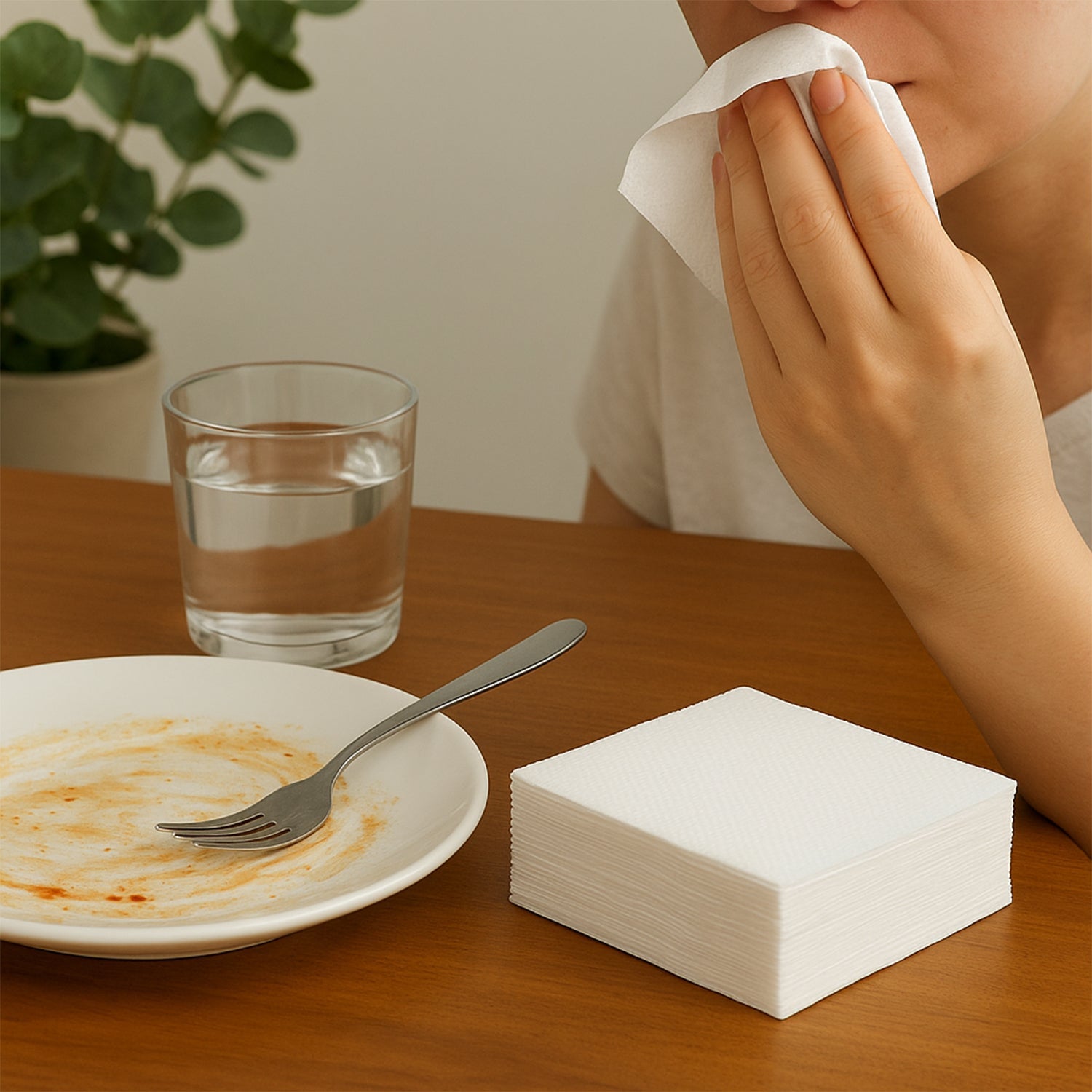 Soft & Absorbent Disposable Tissue Paper / Napkins Set (50 Pc) Soft & Absorbent Disposable Tissue Paper / Napkins Set (50 Pc)